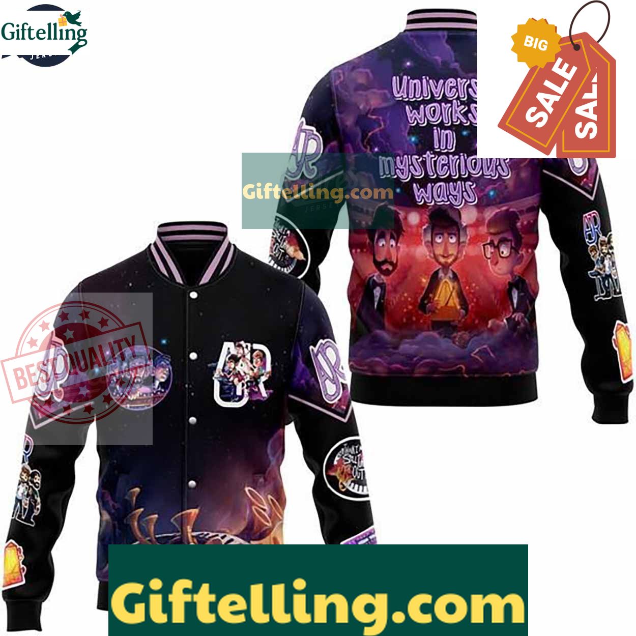 Music AJR Baseball Jacket Style MLB Gift 1 Music AJR Baseball Jacket Style MLB Gift