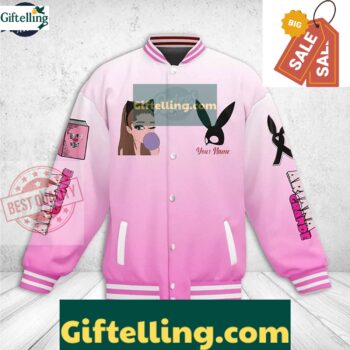 Music Ariana Grande Baseball Jacket MLB Gift