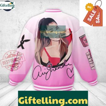 Music Ariana Grande Baseball Jacket MLB Gift