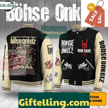 Music Böhse Onkelz Band Baseball Jacket MLB Gift