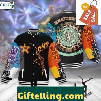 Music Dave Matthews Band Baseball Jacket MLB Gift