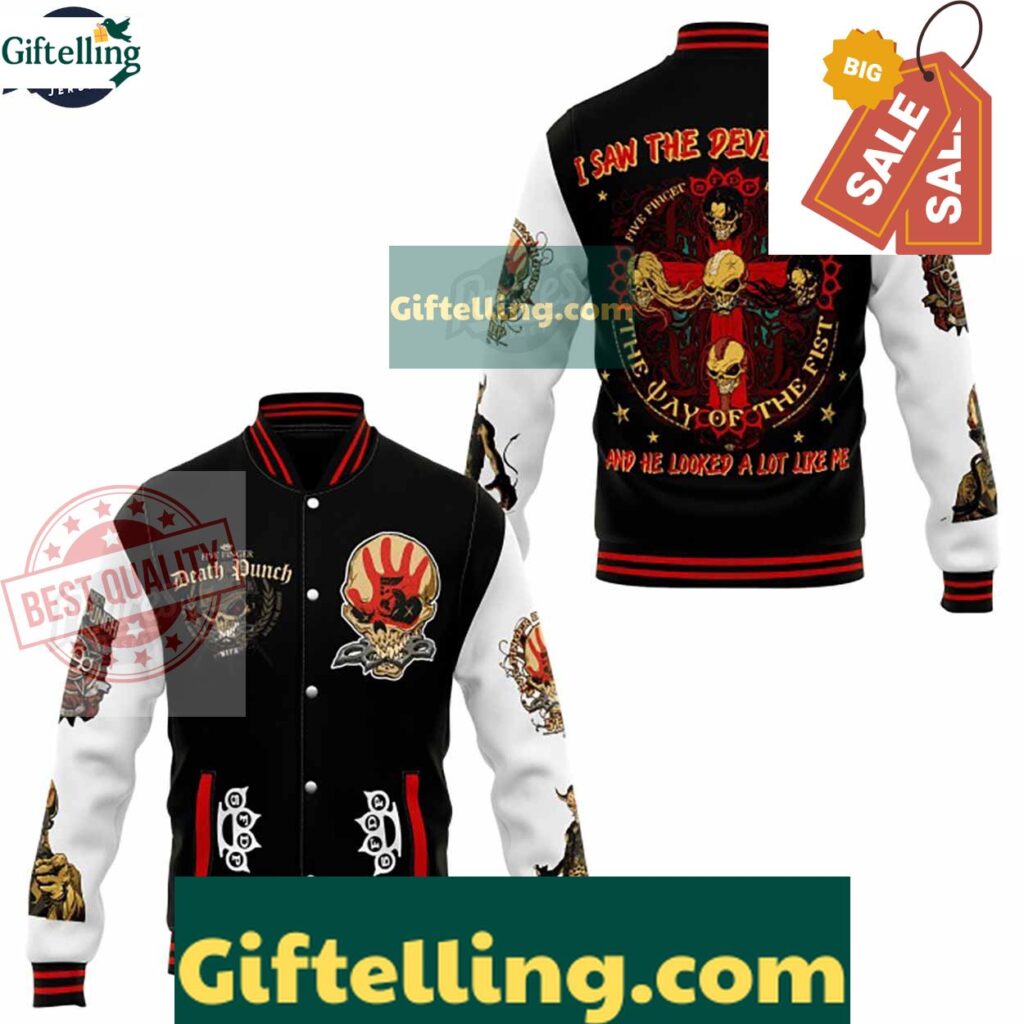 Music Five Finger Death Punch Baseball Jacket MLB Gift
