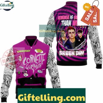 Music Green Day Band Baseball Jacket Essential Gear For Fans MLB Gift