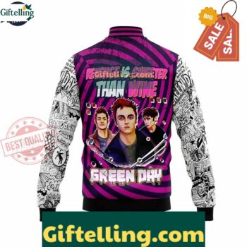 Music Green Day Band Baseball Jacket Essential Gear For Fans MLB Gift