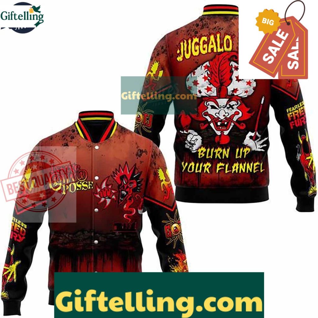 Music Insane Clown Posse Baseball Jacket Must Have Gear For Juggalos MLB Gift