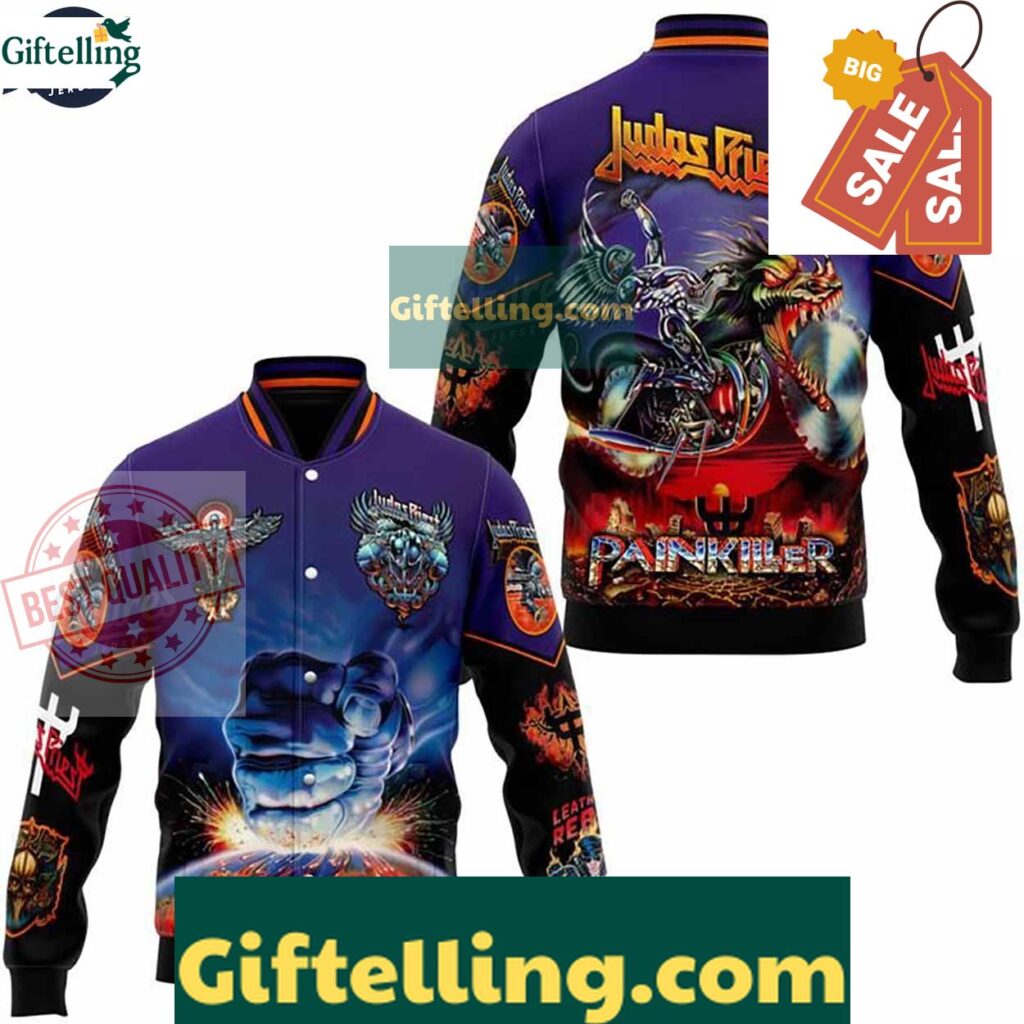 Music Judas Priest Baseball Jacket MLB Gift