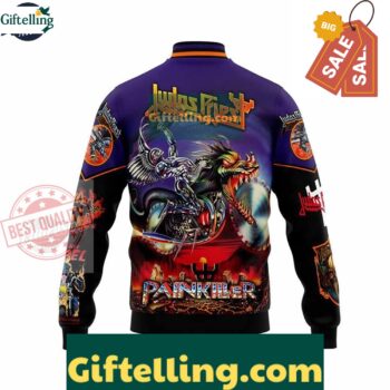 Music Judas Priest Baseball Jacket MLB Gift
