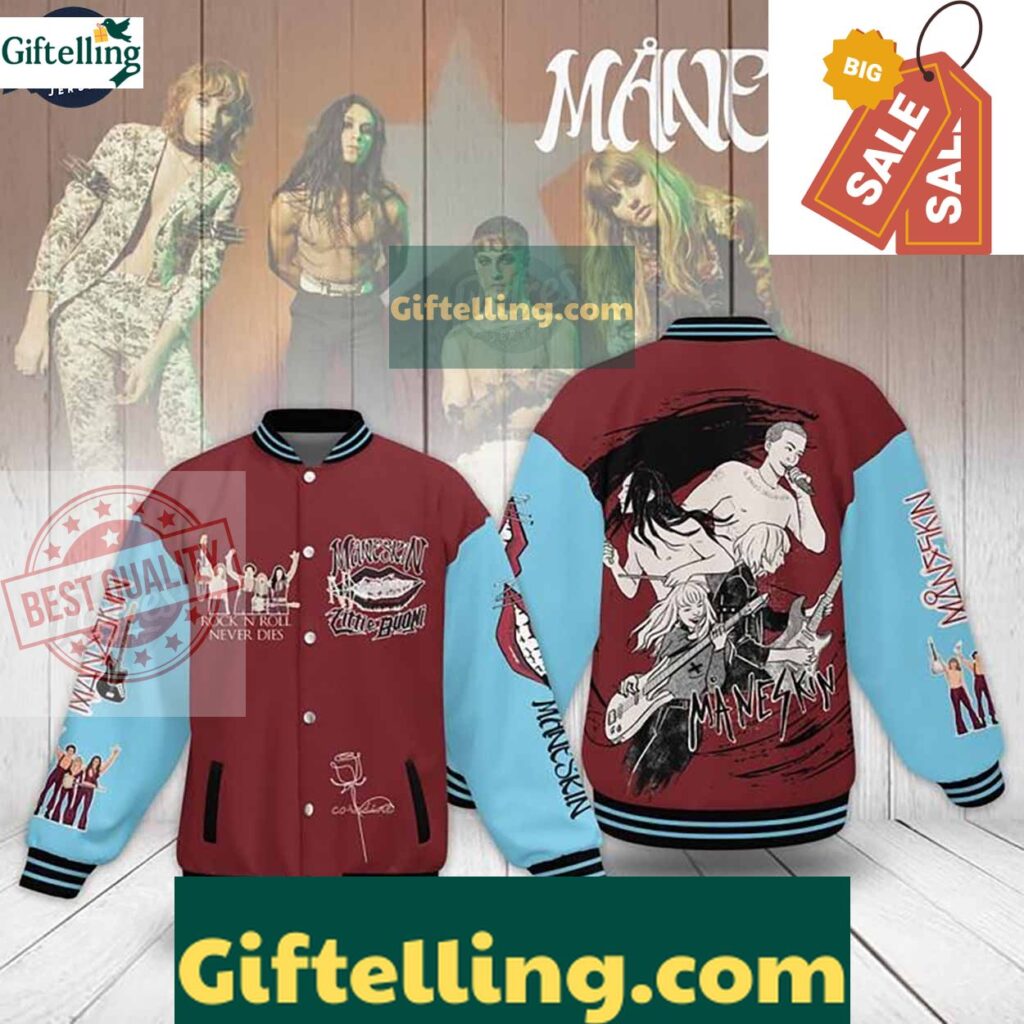 Music Maneskin Baseball Jacket MLB Gift