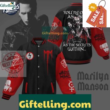 Music Marilyn Manson Baseball Jacket MLB Gift