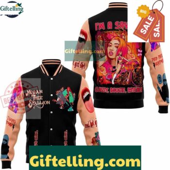 Music Megan Thee Stallion Baseball Jacket MLB Gift