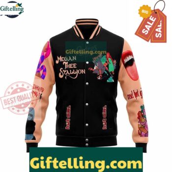 Music Megan Thee Stallion Baseball Jacket MLB Gift