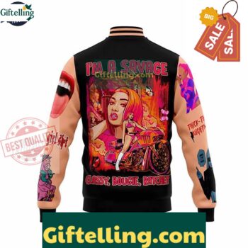 Music Megan Thee Stallion Baseball Jacket MLB Gift