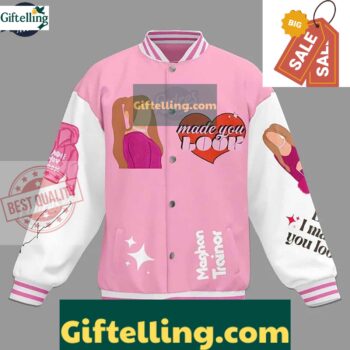 Music Meghan Trainor Baseball Jacket MLB Gift