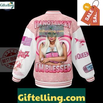 Music Nicki Minaj Baseball Jacket Bold Style For Barbz MLB Gift