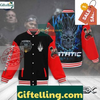 Music Static-X Band Baseball Jacket MLB Gift