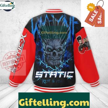 Music Static-X Band Baseball Jacket MLB Gift
