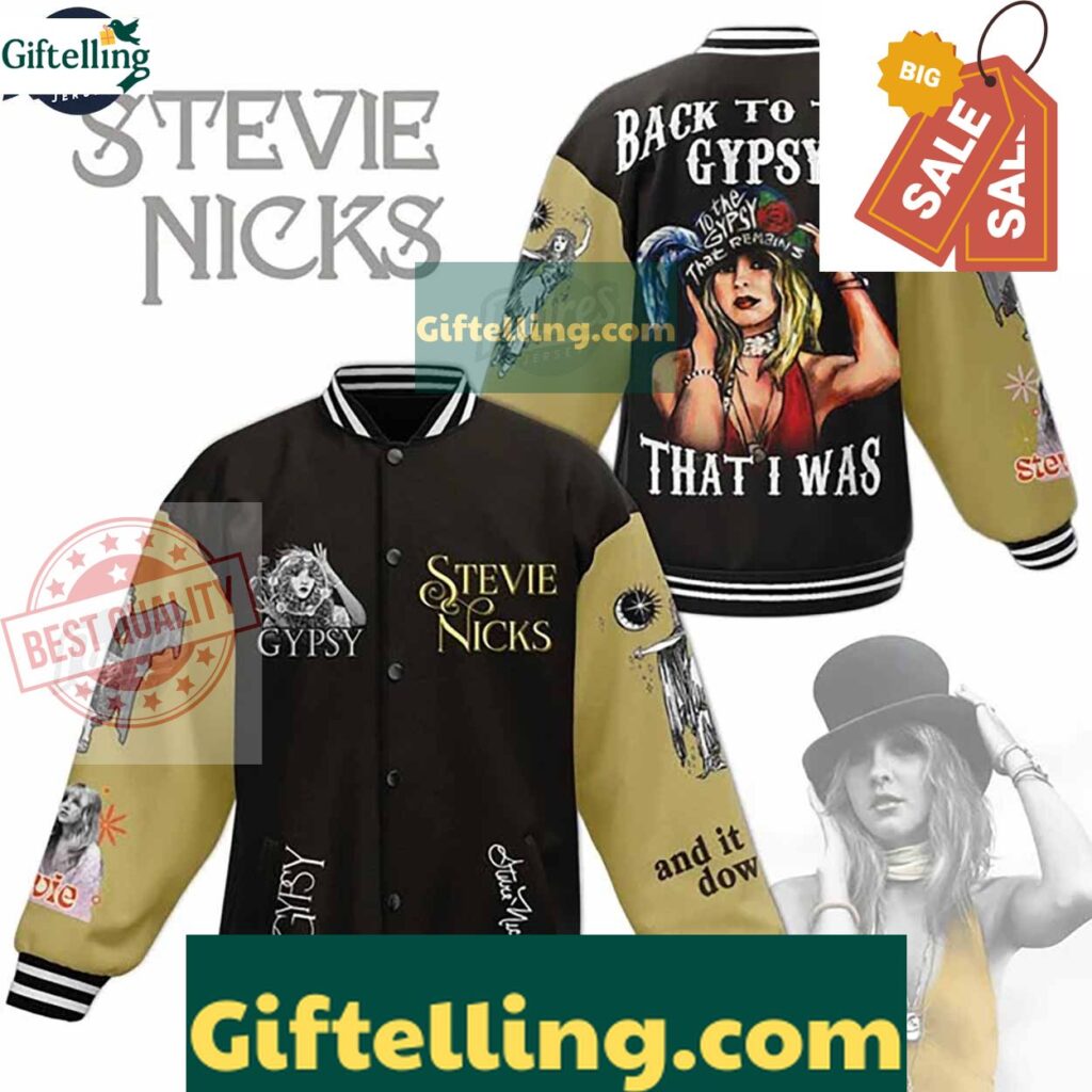 Music Stevie Nicks Baseball Jacket MLB Gift
