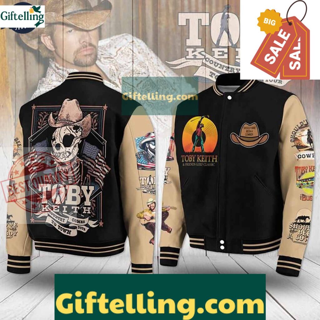 Music Toby Keith Baseball Jacket MLB Gift