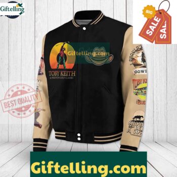 Music Toby Keith Baseball Jacket MLB Gift