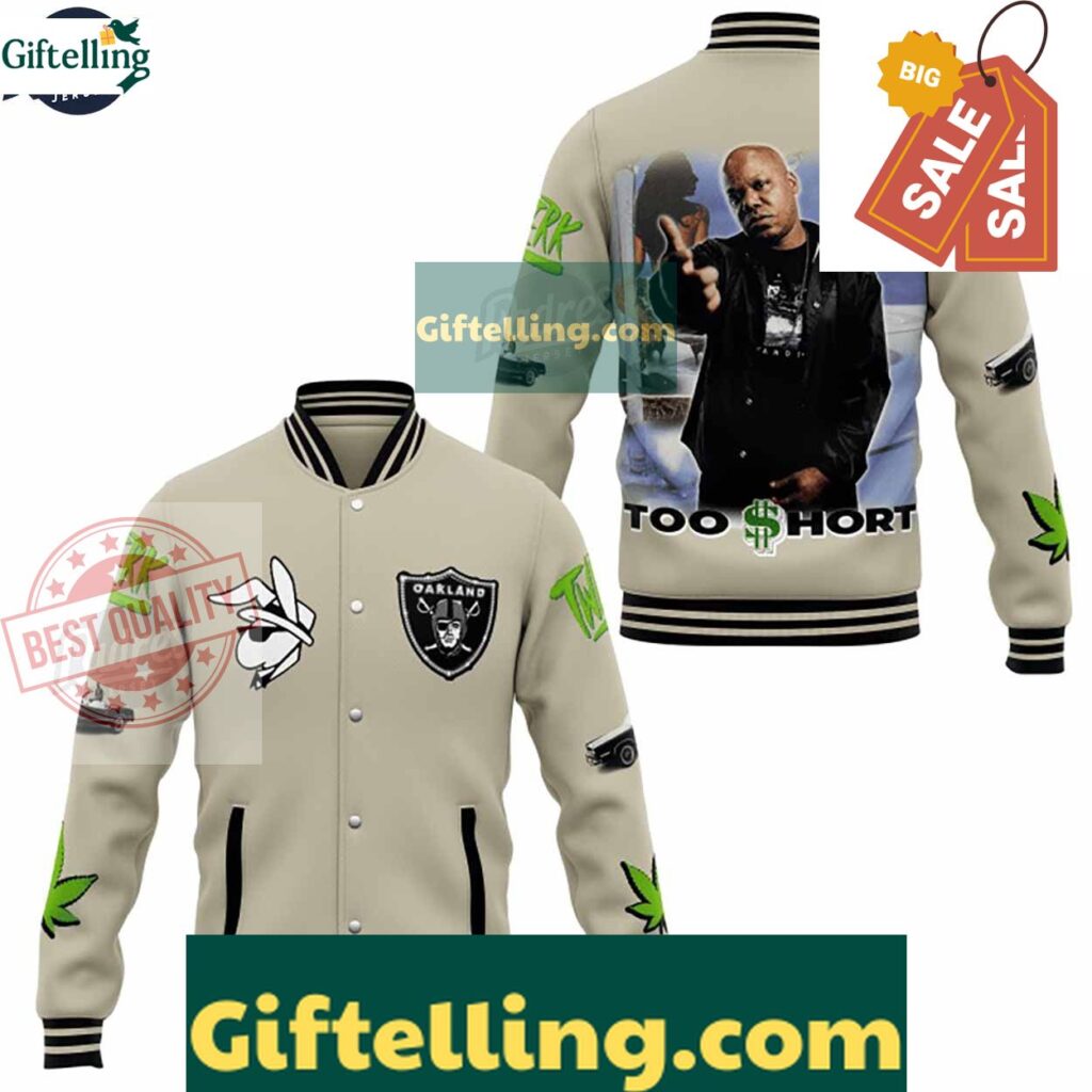 Music Too Short Rapper Baseball Jacket Classic Style For Fans MLB Gift