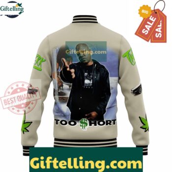 Music Too Short Rapper Baseball Jacket Classic Style For Fans MLB Gift