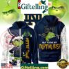 NCAA Notre Dame Fighting Irish Funny Grinch Football 2025-2026 Zip Hoodie Shirt