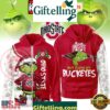 NCAA Ohio State Buckeyes Funny Grinch Football 2025-2026 Zip Hoodie Shirt