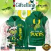 NCAA Oregon Ducks Funny Grinch Football 2025-2026 Zip Hoodie Shirt