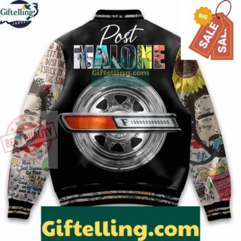 Post Malone Baseball Jacket Outfit MLB Gift