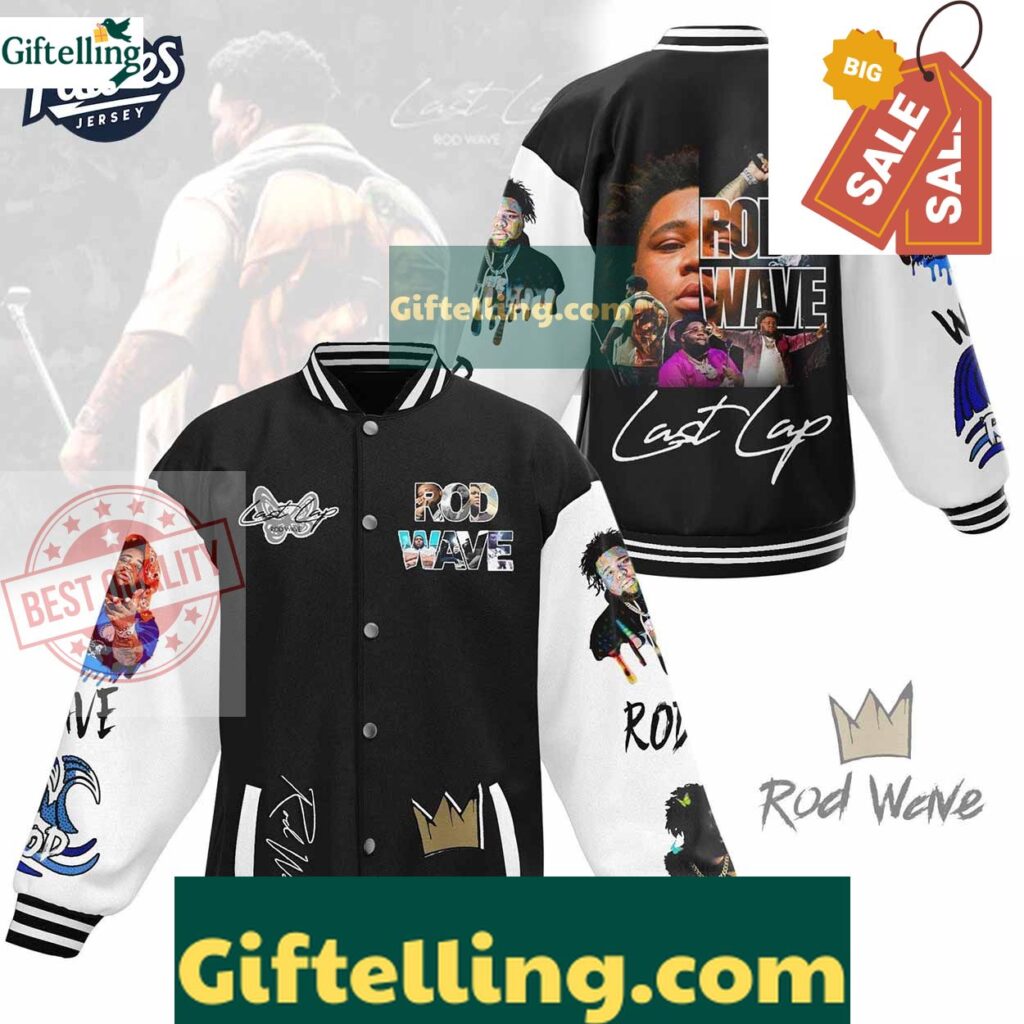 Rod Wave Last Lap Baseball Jacket MLB Gift