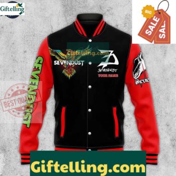 Sevendust Rock Band Baseball Jacket - Custom Name MLB Gift