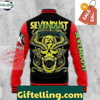 Sevendust Rock Band Baseball Jacket - Custom Name MLB Gift