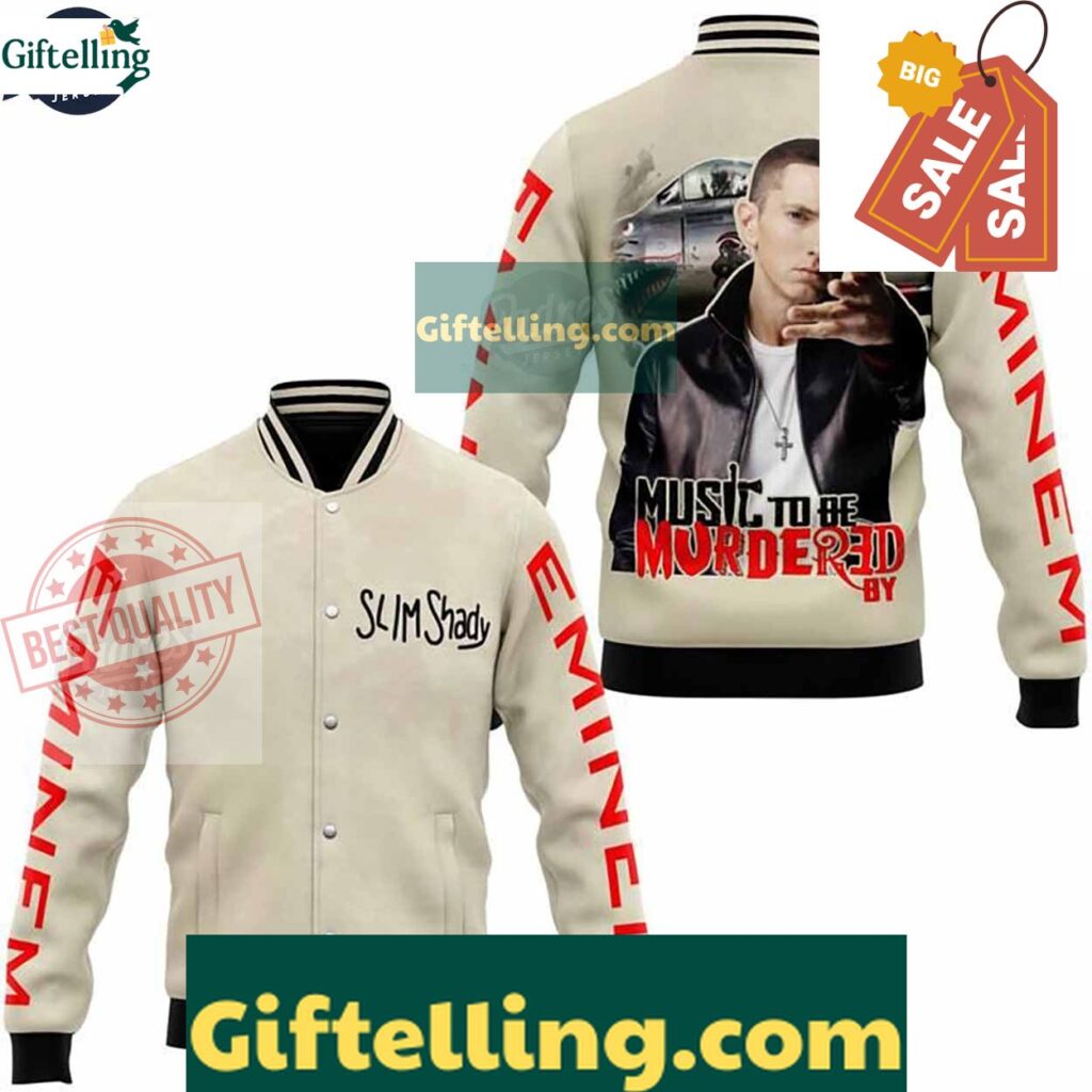 Slim Shady Eminem Baseball Jacket Style For Music Fans MLB Gift