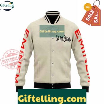 Slim Shady Eminem Baseball Jacket Style For Music Fans MLB Gift