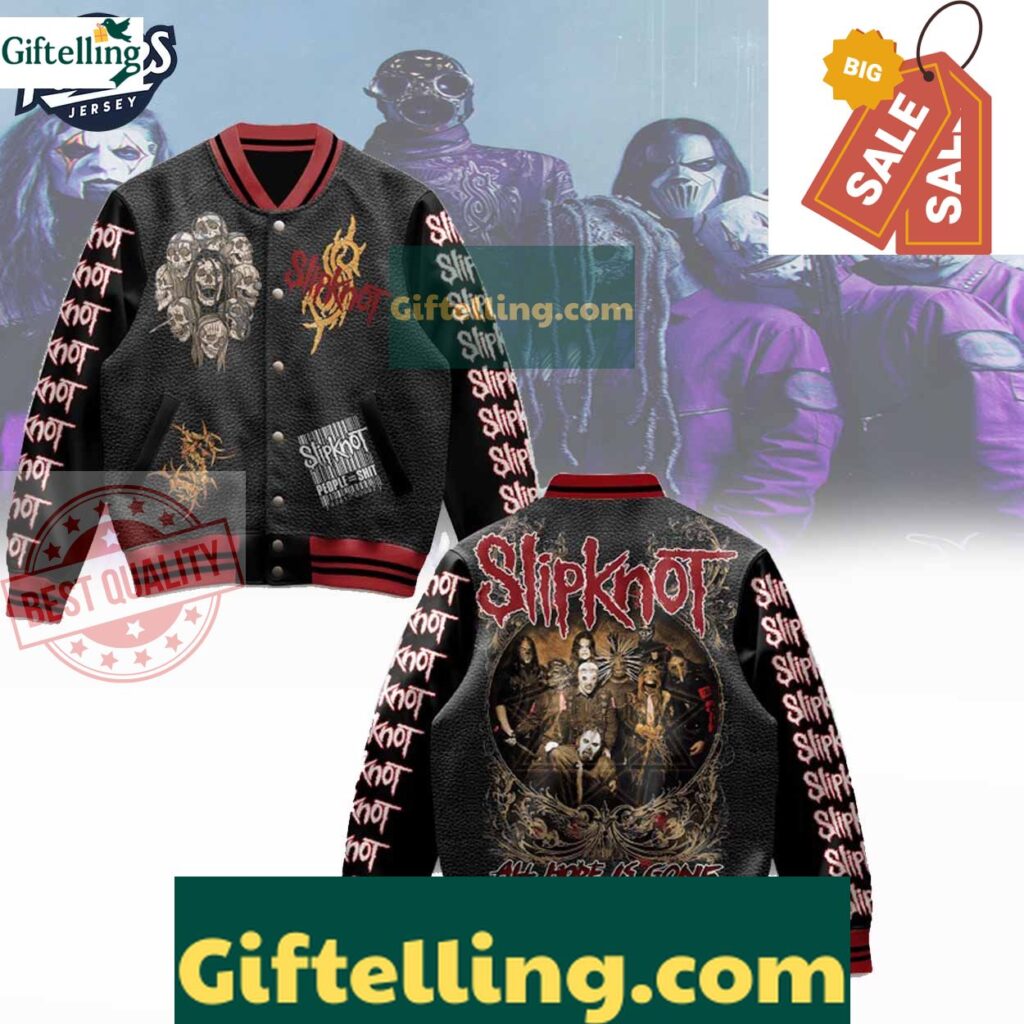 Slipknot Band Baseball Jacket Outfit - Padres Jersey MLB Gift