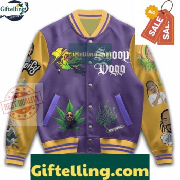 Snoop Dogg Long Beach Baseball Jacket Outfit MLB Gift