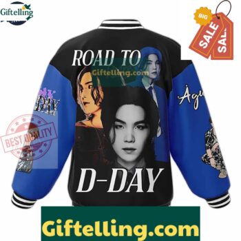 Suga D Day Music Baseball Jacket MLB Gift