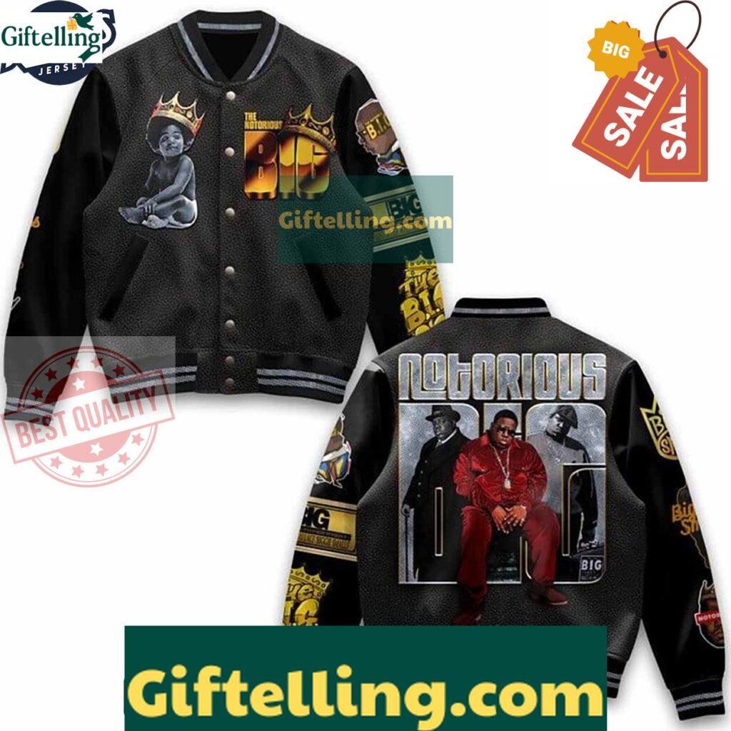 The Notorious B.I.G. Baseball Jacket Outfit MLB Gift