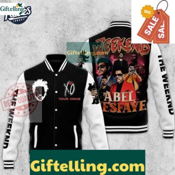 The Weeknd Abel Tesfaye Custom Baseball Jacket MLB Gift