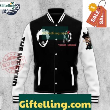 The Weeknd Abel Tesfaye Custom Baseball Jacket MLB Gift