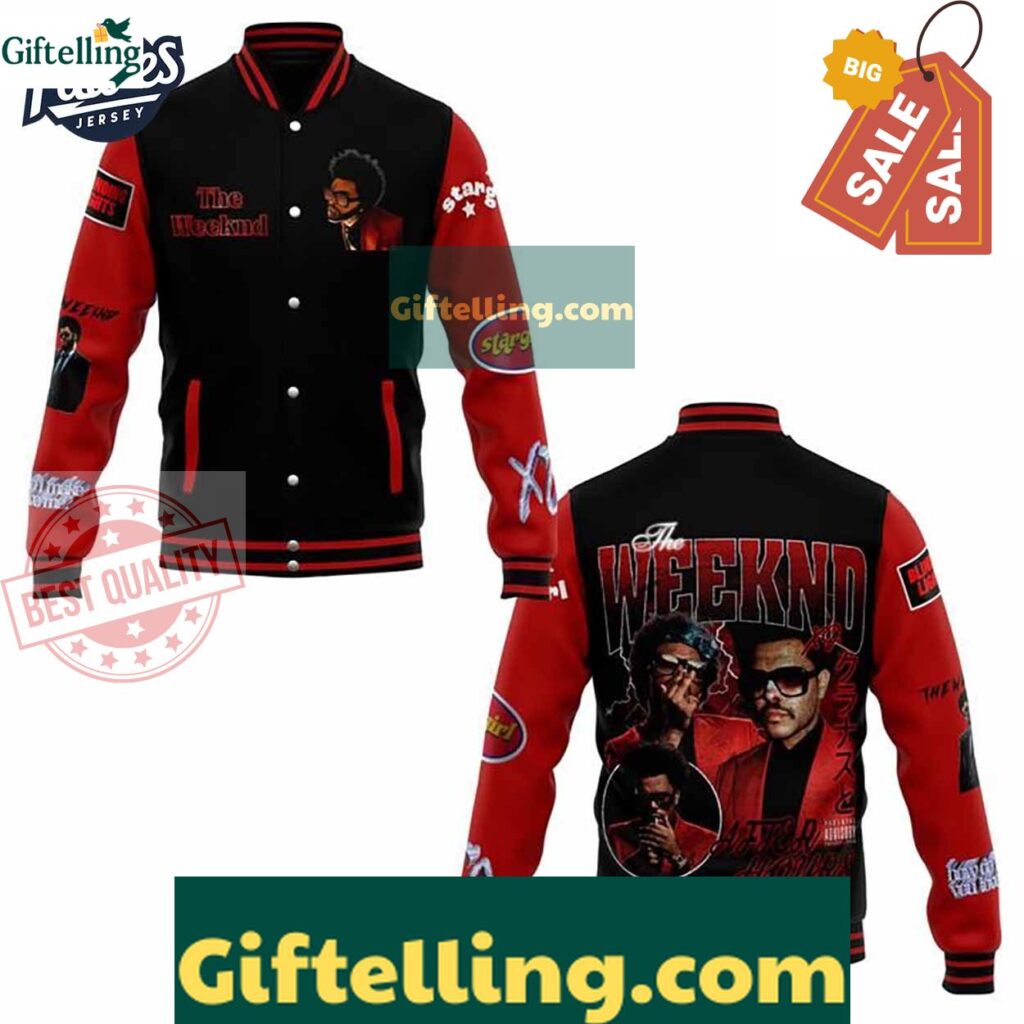 The weeknd Baseball Jacket MLB Gift