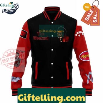 The weeknd Baseball Jacket MLB Gift