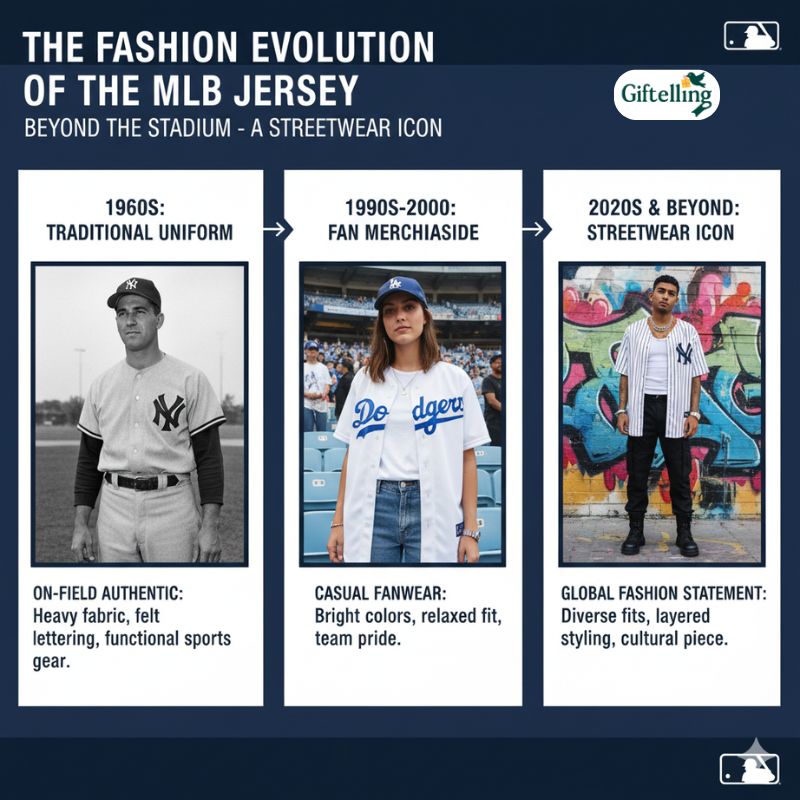 NFL baseball jerseys have evolved far beyond game day gear into legitimate fashion statements