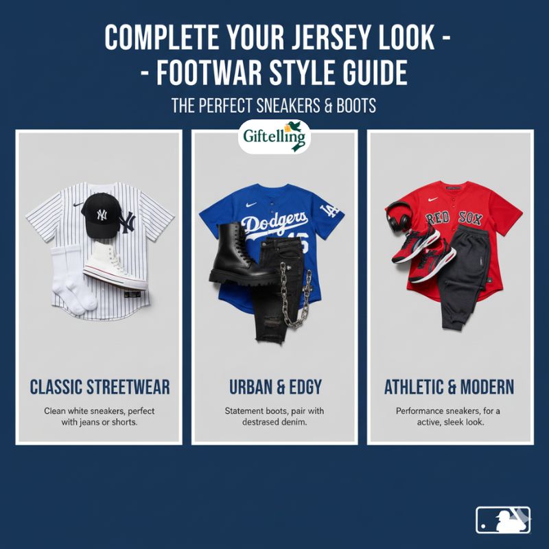 Footwear choices that complete your jersey look