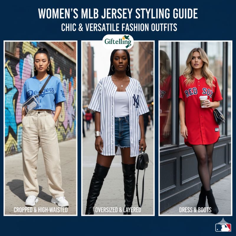 Women's styling options for NFL jerseys