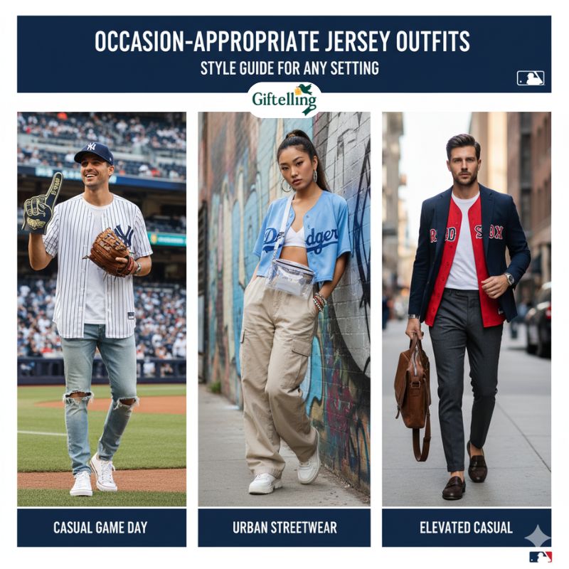 Occasion-appropriate jersey outfit ideas