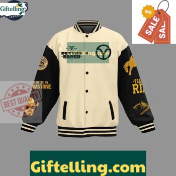 Yellowstone Dutton Ranch Baseball Jacket Outfit MLB Gift