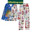 Alice In Wonderland Merry Christmas Pajamas Set for Women