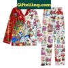 Alice In Wonderland Santa Claus Christmas Pajamas Set for kids and adults