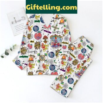 Allman Brothers Band Soulshine Pajamas product image showing design and team colors